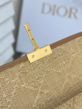 Load image into Gallery viewer, DR230 30 Montaigne Bag Natural Cannage Raffia / HIGHEST QUALITY VERSION