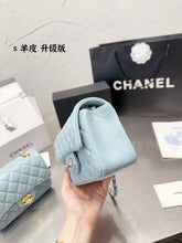 Load image into Gallery viewer, CC706 Mini Flap Bag / 5.3 × 6.6 × 3.1 in