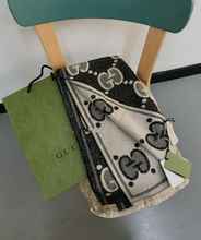 Load image into Gallery viewer, CLTH278 GG wool jacquard scarf