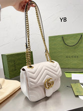 Load image into Gallery viewer, GC494 GG Marmont Mini Shoulder Bag / 7"W x 5.9"H x 3.1"D