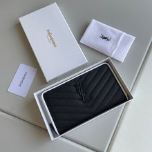Load image into Gallery viewer, YSK177 Wallet in Grain De Poudre Embossed Leather