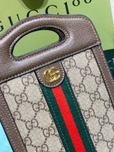 Load image into Gallery viewer, GC444 Ophidia top handle mini bag / 5.5"W x 9"H x 1.8"D