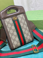 Load image into Gallery viewer, GC444 Ophidia top handle mini bag / 5.5"W x 9"H x 1.8"D