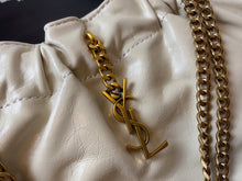 Load image into Gallery viewer, YSK183 Soft Leather Hobo Shoulder Bag / 9.4x5.5x1.6inch/24x14x4cm