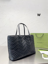 Load image into Gallery viewer, GC493 GG Marmont Large Tote Bag / 15.1"W x 11.4"H x 5.5"D