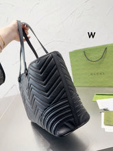 Load image into Gallery viewer, GC493 GG Marmont Large Tote Bag / 15.1"W x 11.4"H x 5.5"D