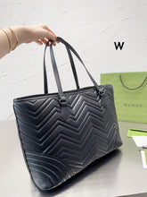 Load image into Gallery viewer, GC493 GG Marmont Large Tote Bag / 15.1"W x 11.4"H x 5.5"D