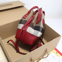 Load image into Gallery viewer, BUR092 Canvas Small Shoulder bag / Size: 7.1x6.3x11inch