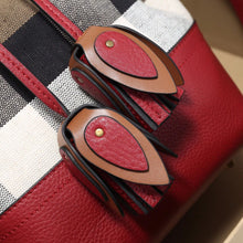 Load image into Gallery viewer, BUR092 Canvas Small Shoulder bag / Size: 7.1x6.3x11inch