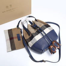 Load image into Gallery viewer, BUR093 Canvas Small Shoulder bag / Size: 7.1x6.3x11inch