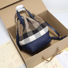 Load image into Gallery viewer, BUR093 Canvas Small Shoulder bag / Size: 7.1x6.3x11inch