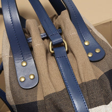 Load image into Gallery viewer, BUR093 Canvas Small Shoulder bag / Size: 7.1x6.3x11inch