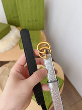 Load image into Gallery viewer, BL171 GC Marmont thin belt / 0.8inch(2cm)