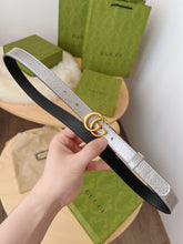 Load image into Gallery viewer, BL171 GC Marmont thin belt / 0.8inch(2cm)