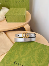 Load image into Gallery viewer, BL171 GC Marmont thin belt / 0.8inch(2cm)