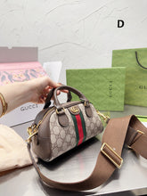 Load image into Gallery viewer, GC498 Ophidia GG Mini Top Handle Bag / 8.2"W x 4.7"H x 4"D