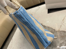 Load image into Gallery viewer, PD171 Small Raffia Tote Bag / 9.4x3.1x9.4inch