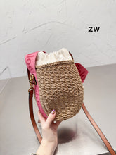 Load image into Gallery viewer, CLE008 Small Woody Basket Bag / 6.7x6.3x6.3inch