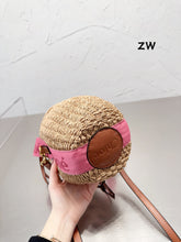 Load image into Gallery viewer, CLE008 Small Woody Basket Bag / 6.7x6.3x6.3inch