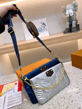 Load image into Gallery viewer, LB713 Maxi Multi Pochette Accessoires / 13.4 x 8.5 x 2 inches