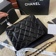 Load image into Gallery viewer, CC641 Flap Bag with Top Handle / 6.6 × 9.8 × 4.7 in