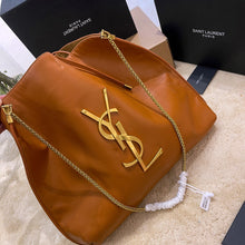 Load image into Gallery viewer, YSK214 Paris Vii Medium Hobo Bag in Leather / 15.7x15.3x0.8inch