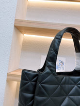 Load image into Gallery viewer, PD186 Medium, Topstitched nappa-leather Tote Bag / 10.6x5.1x12.2inch