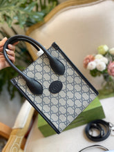 Load image into Gallery viewer, GC460 Mini/Small Tote Bag with Interlocking GG