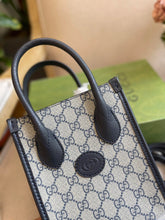 Load image into Gallery viewer, GC460 Mini/Small Tote Bag with Interlocking GG