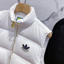 Load image into Gallery viewer, CLTH282 GG Cotton Canvas Puffer Vest