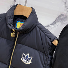 Load image into Gallery viewer, CLTH282 GG Cotton Canvas Puffer Vest