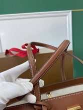 Load image into Gallery viewer, BUR094 Medium Monogram Motif Leather Tote / 34 x 14 x 28cm/13.4 x 5.5 x 13.4in