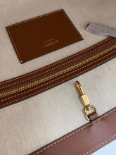 Load image into Gallery viewer, BUR094 Medium Monogram Motif Leather Tote / 34 x 14 x 28cm/13.4 x 5.5 x 13.4in