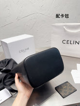 Load image into Gallery viewer, CL095 SMALL BUCKET CUIR TRIOMPHE (Gift with Card Holder)