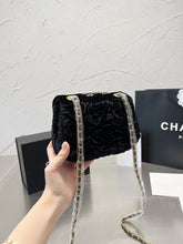 Load image into Gallery viewer, CC602 Classic Flap MINI Square Bag / 5.3x6.7x3.1inch