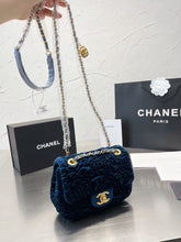 Load image into Gallery viewer, CC602 Classic Flap MINI Square Bag / 5.3x6.7x3.1inch