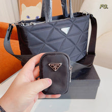 Load image into Gallery viewer, PD181 Small Re-Nylon Padded Tote Bag / 9x5.1x7.5inch