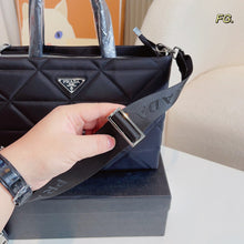 Load image into Gallery viewer, PD181 Small Re-Nylon Padded Tote Bag / 9x5.1x7.5inch