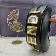 Load image into Gallery viewer, FF133 Fendigraphy Small Leather Bag / 11.4x9.4x3.9inch