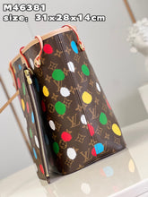 Load image into Gallery viewer, LB743 LV x YK Neverfull MM / HIGHEST QUALITY VERSION / 12.2 x 11 x 5.5 inches