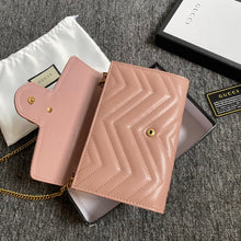 Load image into Gallery viewer, GC432 GG Marmont matelassé mini bag / 8"W x 5"H x 2.5"D