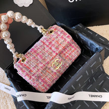 Load image into Gallery viewer, CC654 Small Pearl Handbag / 8.6x5.7x2.4inch