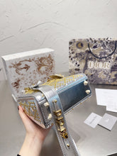 Load image into Gallery viewer, DR257 Small Lady Dior My ABCDior Bag / 7.9x7inch