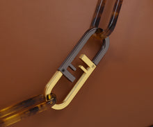 Load image into Gallery viewer, FF153 Fendi O’Lock Zipper / 13.8x5.5x9inch