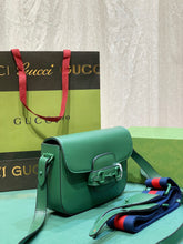 Load image into Gallery viewer, GC468 Gucci Horsebit 1955 Small Shoulder Bag / 8"W x 5.7"H x 2"D