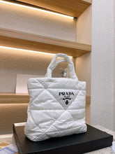 Load image into Gallery viewer, PD183 Padded Nappa Tote Bag / 13.7x13x4.4inch