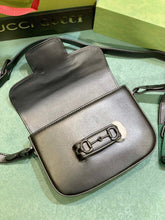 Load image into Gallery viewer, GC469 Gucci Horsebit 1955 Small Shoulder Bag / 8"W x 5.7"H x 2"D