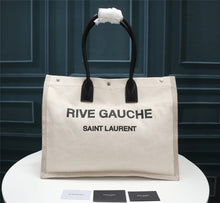 Load image into Gallery viewer, YSK170 Rive Gauche Tote Bag / 17.7x14.2x6.3inch