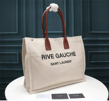 Load image into Gallery viewer, YSK170 Rive Gauche Tote Bag / 17.7x14.2x6.3inch