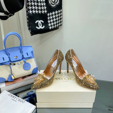 Load image into Gallery viewer, SE984 Avril Crystal Covered Pointy Toe Pumps / Size4-10